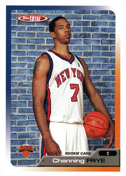 2005-06 Topps Total #342 Channing Frye Front