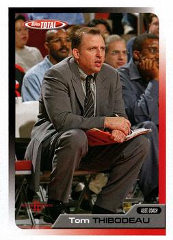 2005-06 Topps Total #380 Tom Thibodeau Front