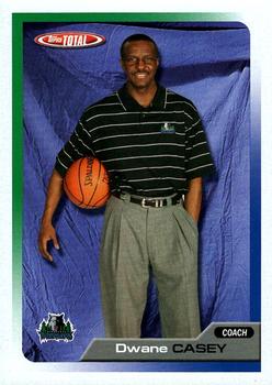 2005-06 Topps Total #393 Dwane Casey Front