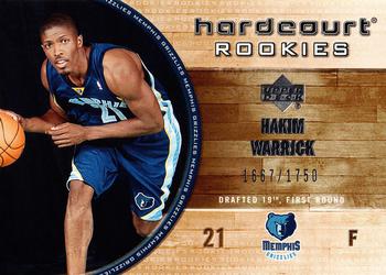 2005-06 Upper Deck Hardcourt #132 Hakim Warrick Front