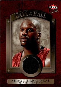 2007-08 Ultra - Call to the Hall Memorabilia #CH-4 Shaquille O'Neal Front