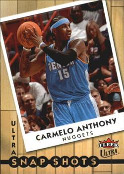 2007-08 Ultra - Ultra Snap Shots #SS-12 Carmelo Anthony Front