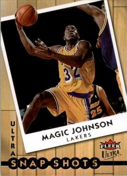 2007-08 Ultra - Ultra Snap Shots #SS-19 Magic Johnson Front