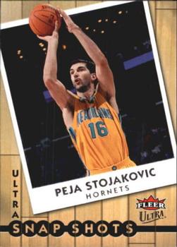 2007-08 Ultra - Ultra Snap Shots #SS-25 Peja Stojakovic Front