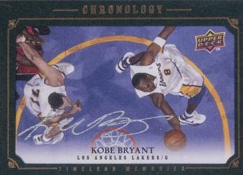 2007-08 Upper Deck Chronology - Autographs Gold #132 Kobe Bryant Front