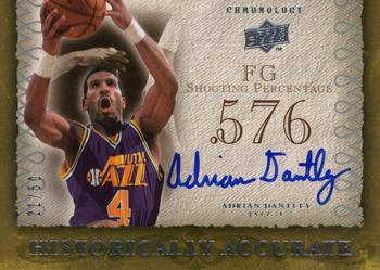 2007-08 Upper Deck Chronology - Historically Accurate #HA-AD Adrian Dantley Front