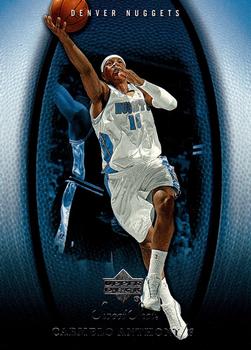 2005-06 Upper Deck Sweet Shot #25 Carmelo Anthony Front