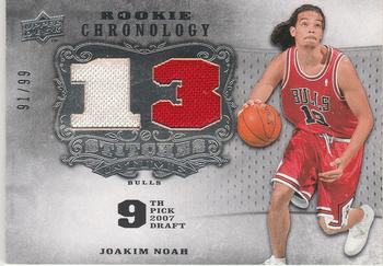 2007-08 Upper Deck Chronology - Stitches in Time #SIT-JN Joakim Noah Front