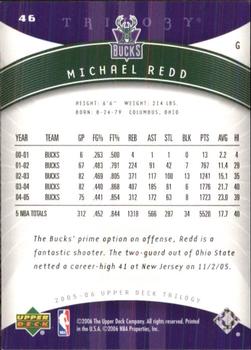 2005-06 Upper Deck Trilogy #46 Michael Redd Back