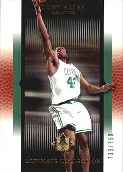 2005-06 Upper Deck Ultimate Collection #5 Tony Allen Front