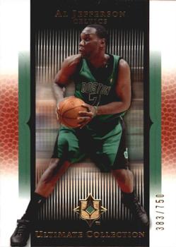 2005-06 Upper Deck Ultimate Collection #7 Al Jefferson Front