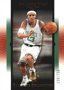 2005-06 Upper Deck Ultimate Collection #9 Delonte West Front