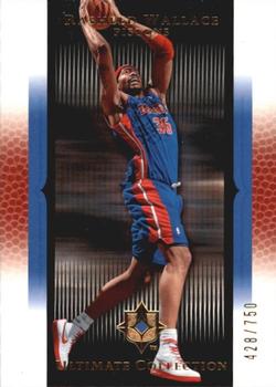 2005-06 Upper Deck Ultimate Collection #38 Rasheed Wallace Front
