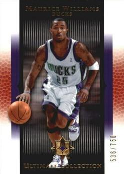 2005-06 Upper Deck Ultimate Collection #73 Maurice Williams Front