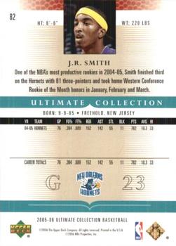 2005-06 Upper Deck Ultimate Collection #82 J.R. Smith Back