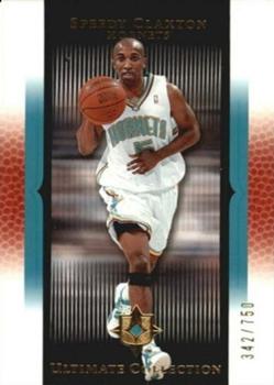2005-06 Upper Deck Ultimate Collection #84 Speedy Claxton Front