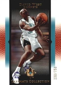 2005-06 Upper Deck Ultimate Collection #85 David West Front