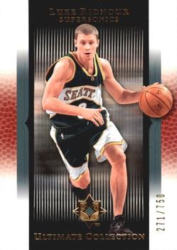 2005-06 Upper Deck Ultimate Collection #118 Luke Ridnour Front