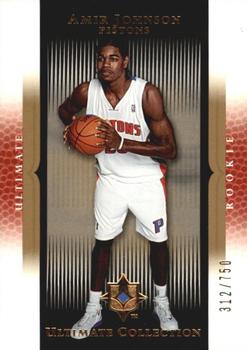 2005-06 Upper Deck Ultimate Collection #138 Amir Johnson Front