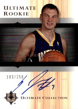 2005-06 Upper Deck Ultimate Collection #182 Sarunas Jasikevicius Front