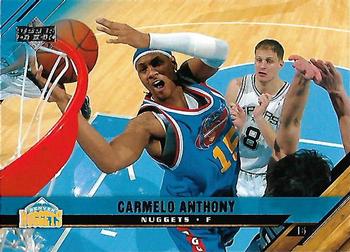 2005-06 Upper Deck #41 Carmelo Anthony Front