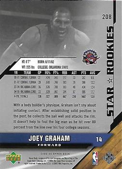 2005-06 Upper Deck #208 Joey Graham Back