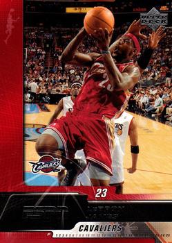 2005-06 Upper Deck ESPN #14 LeBron James Front