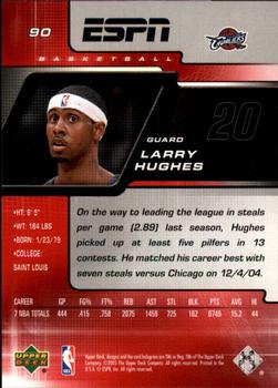 2005-06 Upper Deck ESPN #90 Larry Hughes Back