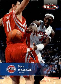 2005-06 Hoops #37 Ben Wallace Front