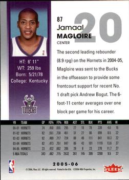 2005-06 Hoops #87 Jamaal Magloire Back