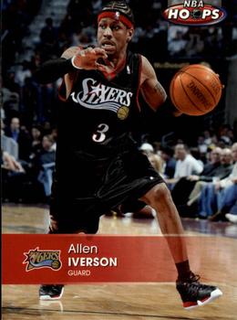 2005-06 Hoops #100 Allen Iverson Front