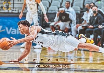 2021-22 Panini Photogenic #5 Keldon Johnson Front