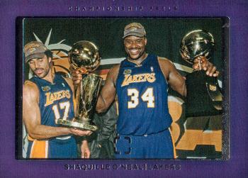 2021-22 Panini Photogenic - Championship Feels #10 Shaquille O'Neal Front