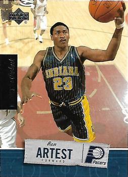 2005-06 Upper Deck Rookie Debut #37 Ron Artest Front