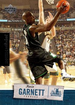 2005-06 Upper Deck Rookie Debut #54 Kevin Garnett Front