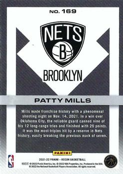 2021-22 Panini Recon #169 Patty Mills Back