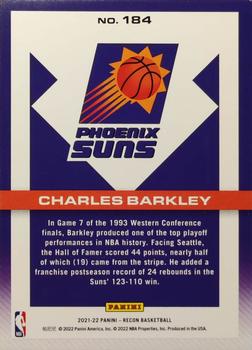 2021-22 Panini Recon #184 Charles Barkley Back