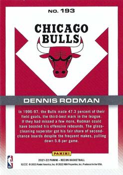2021-22 Panini Recon #193 Dennis Rodman Back