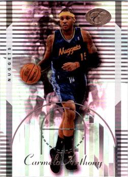 2006-07 Bowman Elevation #15 Carmelo Anthony Front