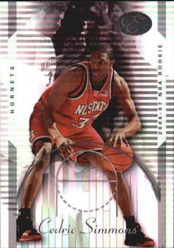 2006-07 Bowman Elevation #121 Cedric Simmons Front