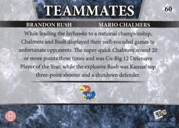 2008 Press Pass - Reflectors #60 Brandon Rush / Mario Chalmers Back