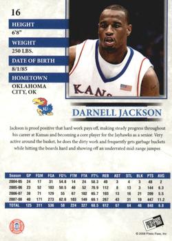 2008 Press Pass - Reflectors Holofoil #16 Darnell Jackson Back