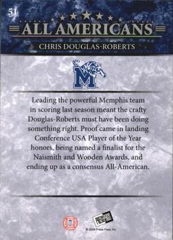 2008 Press Pass - Reflectors Proofs #51 Chris Douglas-Roberts Back