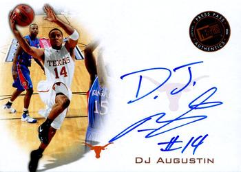 2008 Press Pass - Signings Bronze #PPS-DA D.J. Augustin Front