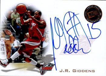 2008 Press Pass - Signings Bronze #PPS-JG J.R. Giddens Front