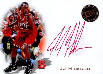 2008 Press Pass - Signings Bronze #PPS-JH1 J.J. Hickson Front