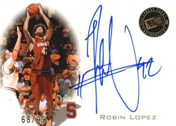 2008 Press Pass - Signings Gold #PPS-RL Robin Lopez Front