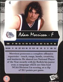 2006-07 Press Pass Legends #4 Adam Morrison Back