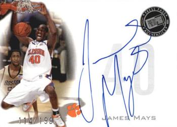 2008 Press Pass - Signings Silver #PPS-JM2 James Mays Front