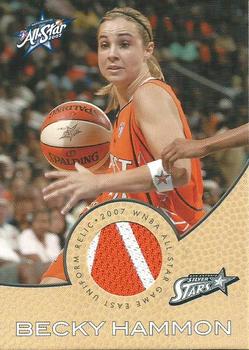 2008 Rittenhouse WNBA - All-Star Relics #AS13 Becky Hammon Front